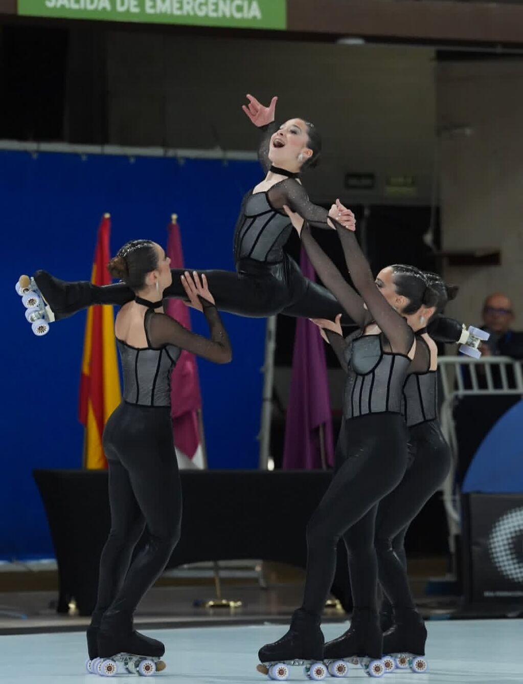 El cuarteto sénior del PA Tordera, clasificado para la Copa de Europa