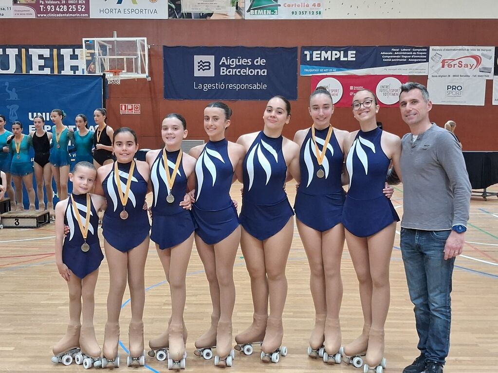 Último open de nuestras patinadoras de Solo Dance Promoció